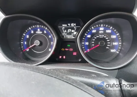 2014 Hyundai Elantra Se из США, поврежденный, VIN 5NPDH4AEXEH484345